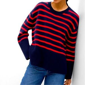 NWT GAP SPLIT HEM CREWNECK SWEATER